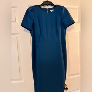Calvin Klein Dress Teal size 14